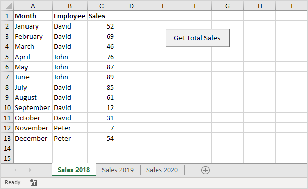 Sales Calculator Example Sales Calculator in Excel VBA