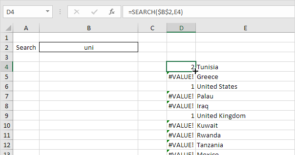 Search Function Search Function