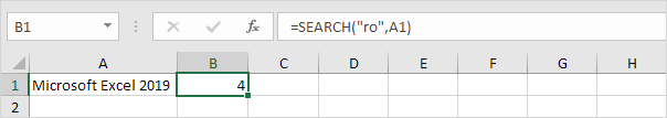 Search Function in Excel Search Function in Excel