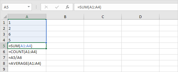 Show Formulas in Excel Show Formulas in Excel