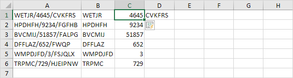 Split Data Into Multiple Columns Split Data Into Multiple Columns