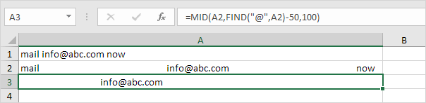 Substring with Spaces Substring with Spaces