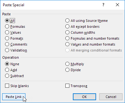 Click Paste Link Click Paste Link