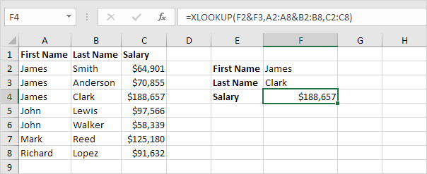 XLOOKUP function in Excel XLOOKUP function in Excel