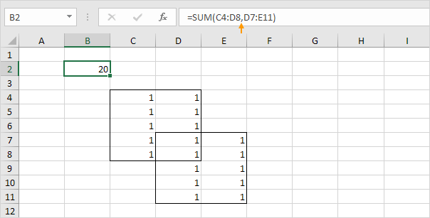 Union Operator in Excel Union Operator in Excel