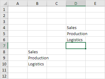 Recording in Relative Mode Result Recording in Relative Mode Result