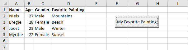 Test the Userform Test the Userform