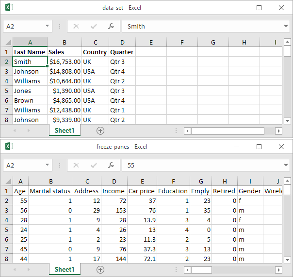 View Multiple Excel Workbooks View Multiple Excel Workbooks