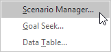 Click Scenario Manager Click Scenario Manager
