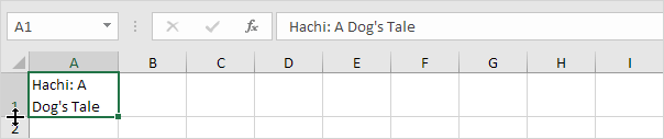 Automatically Adjust Row Height Automatically Adjust Row Height