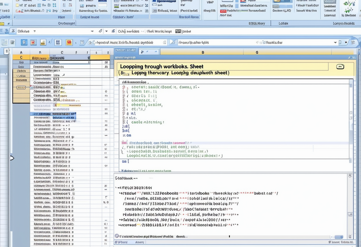 Loop through Books and Sheets in Excel VBA