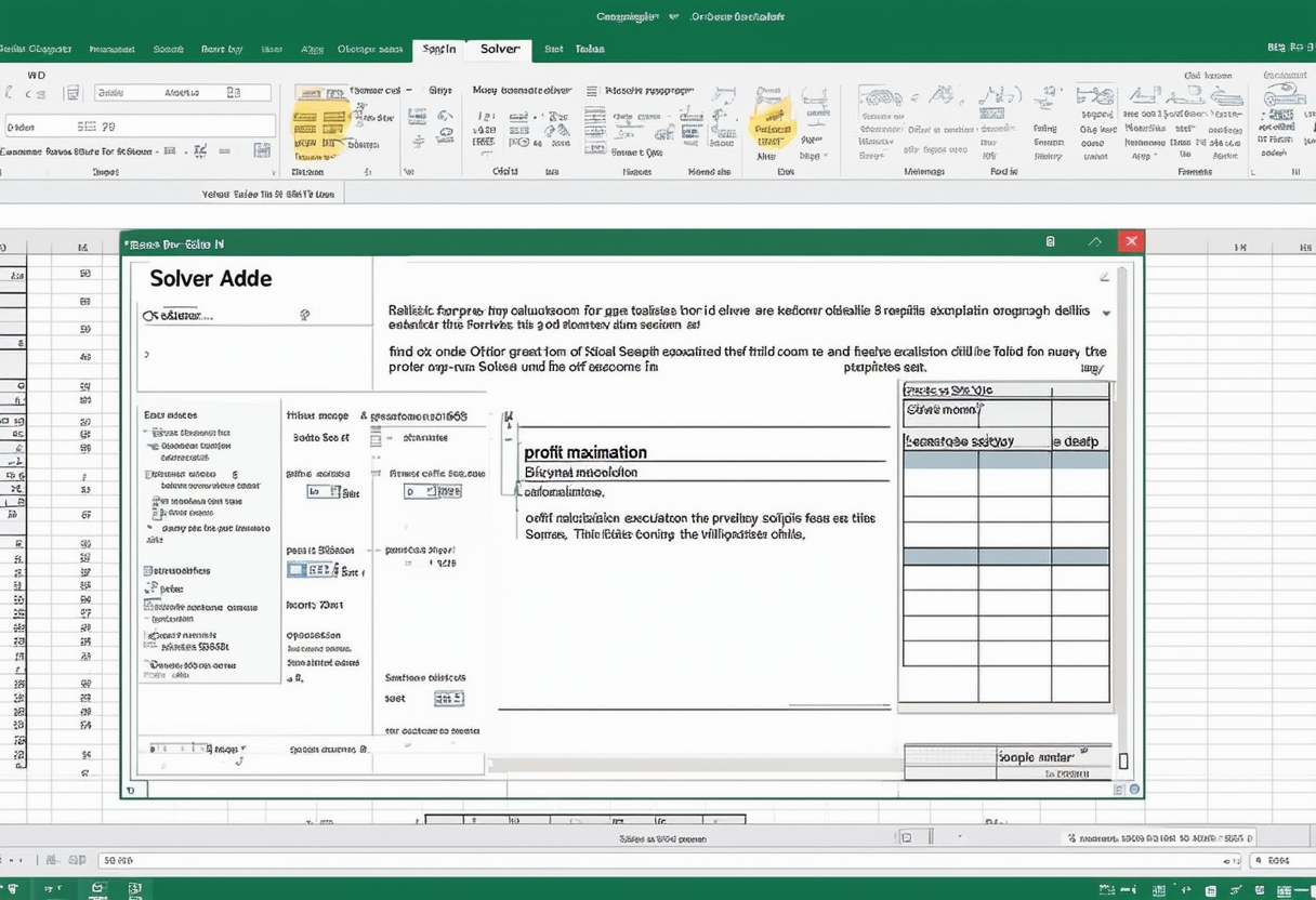 Solver in Excel